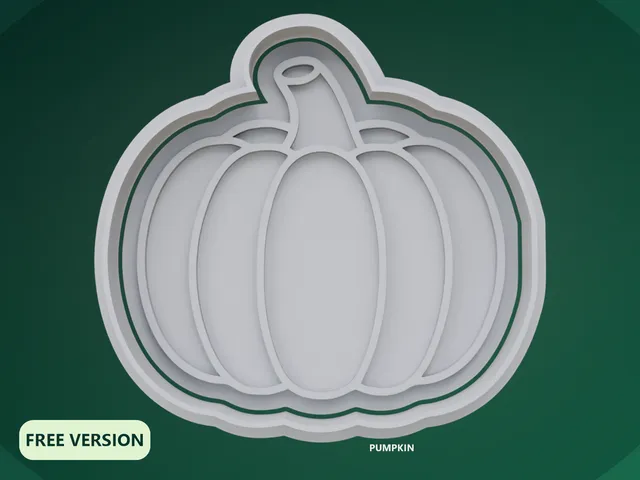 Autumn Harvest Cookie Cutter STL – 3D Print Biscuit Mold