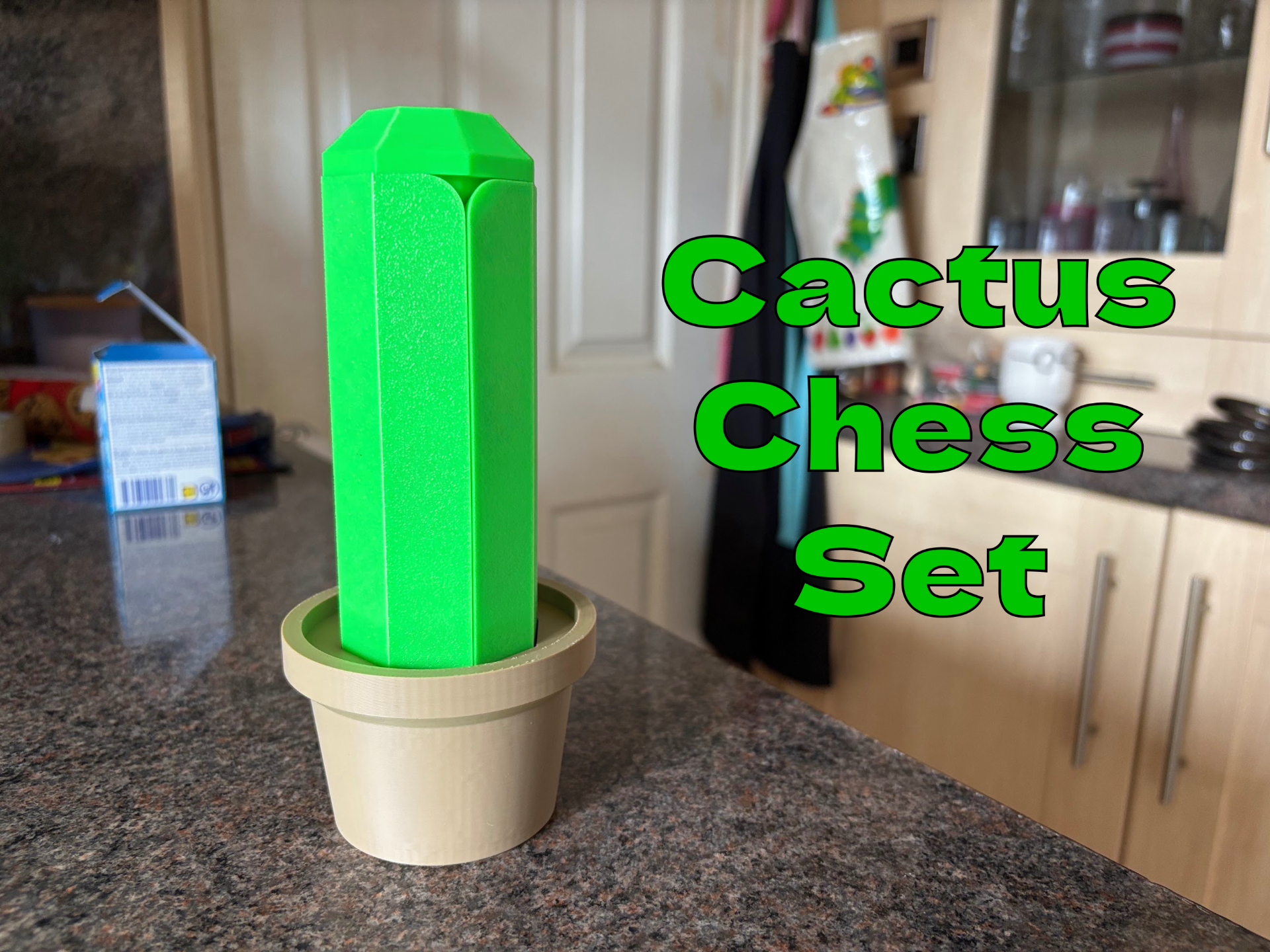 Cactus Chess Set