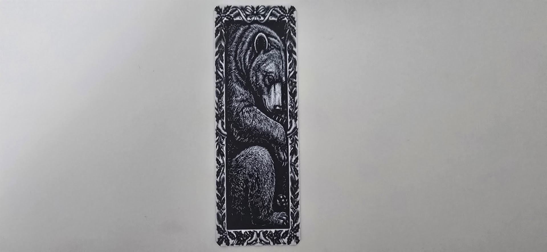 Majestic Bear Wildlife Bookmark