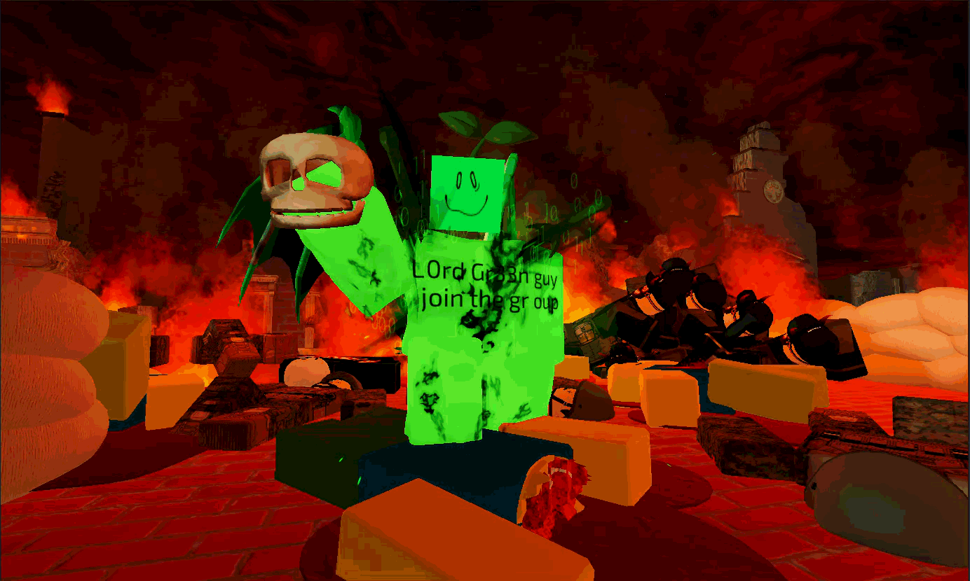 L0rd Gr33nguy Articulated Roblox Figure (Game Version)