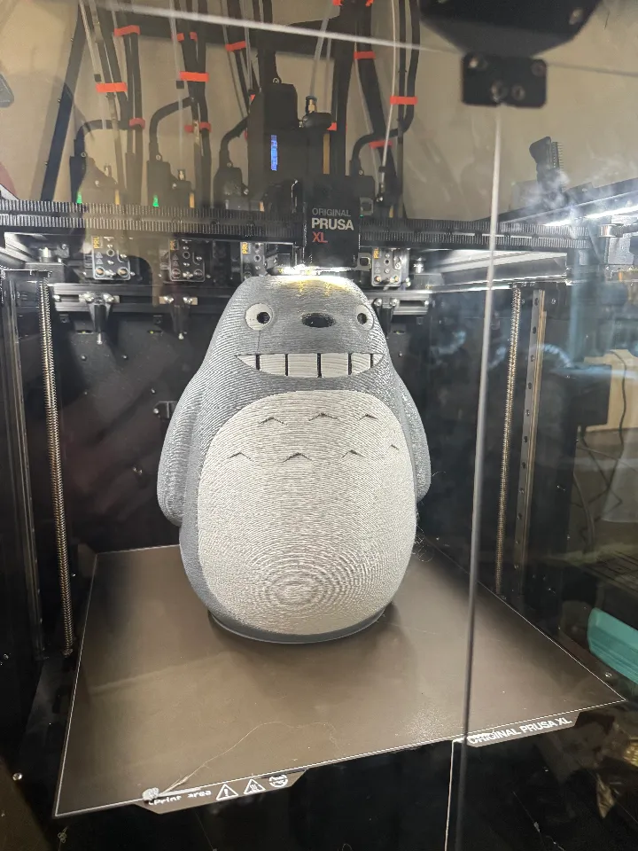 Totoro (multimaterial) by Tim Kukulski | Download free STL model