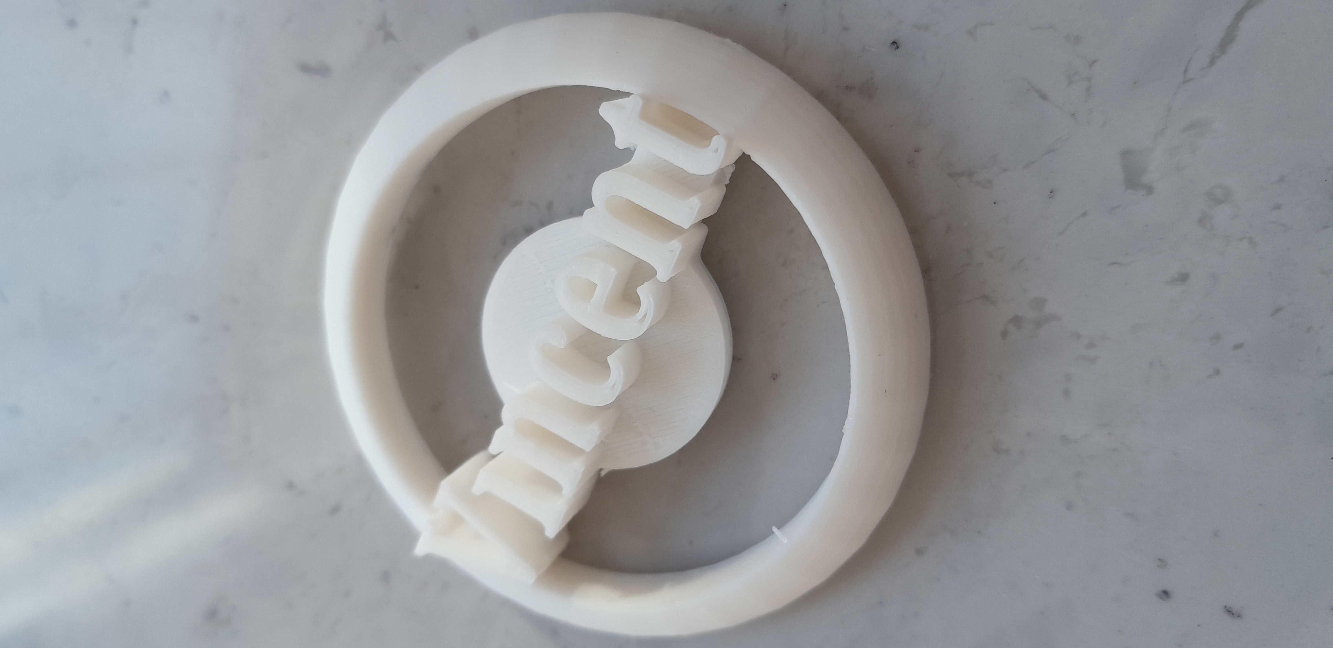 Miniatura 3 do modelo 3D Customizable Magnet Nameplate
