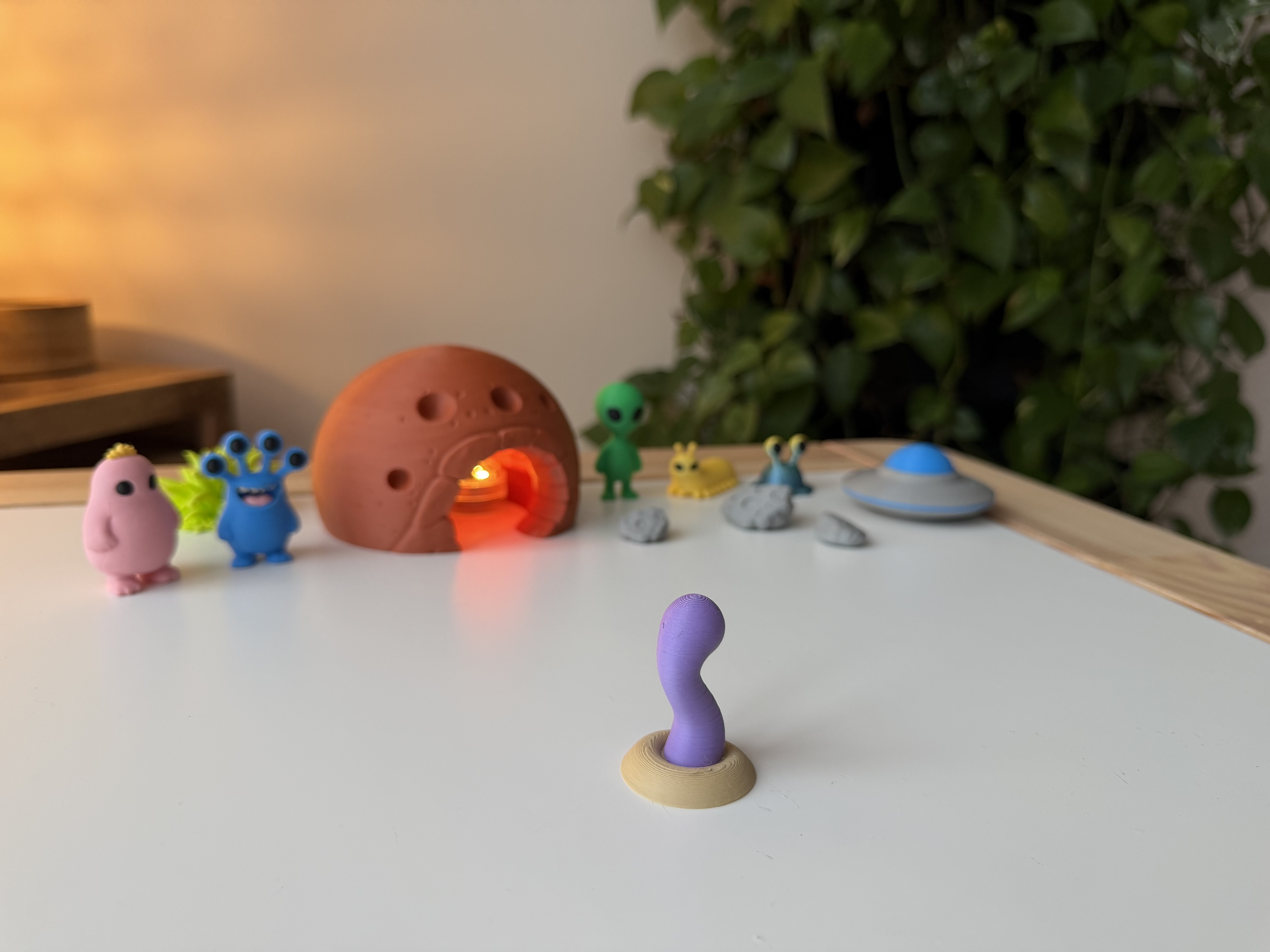 Miniatura 3 do modelo 3D Worm Alien - "Pip"