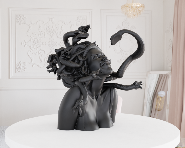 Medusa’s Serpentine Jewelry Holder