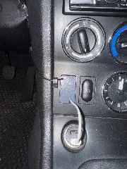 BMW Z3 Center Console Unused Button Hole Cover