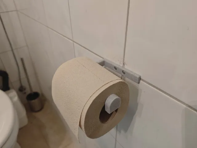 Minimal Toilet Roll Holder