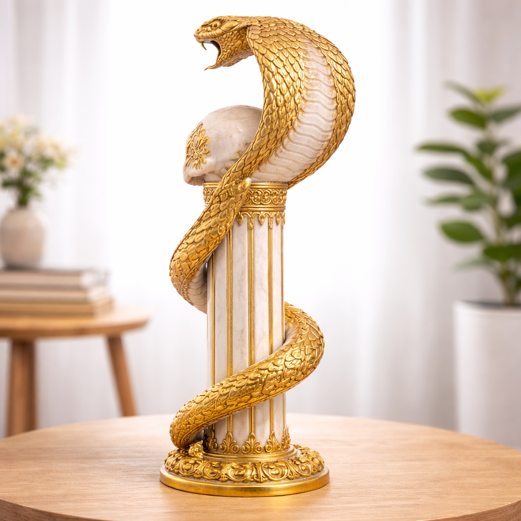 Miniatura 2 do modelo 3D Snake Skull