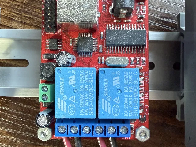 SR201 Relay to SSR DIN Rail Mount