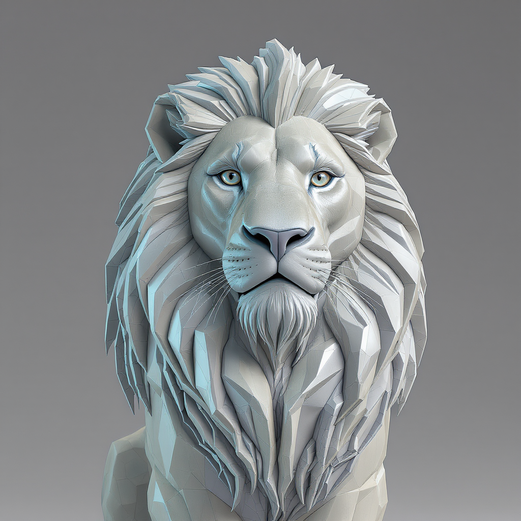 Lion Hexa Sculpture