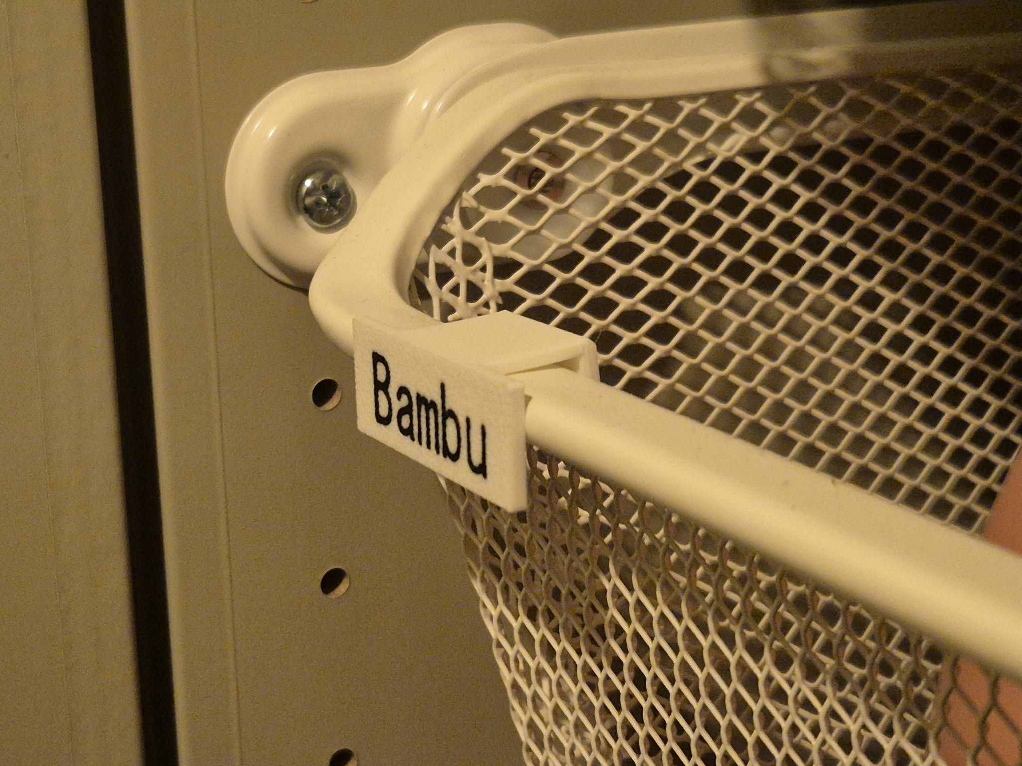 Ikea KOMPLEMENT Meshbasket Label — thumbnail 2