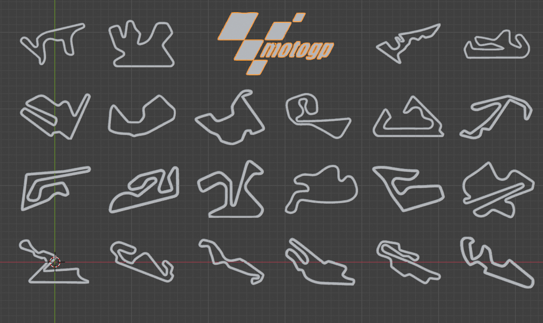 Motogp Logo and Circuits
