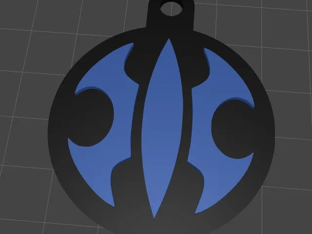 Bakugan Aquos Keychain - Llavero