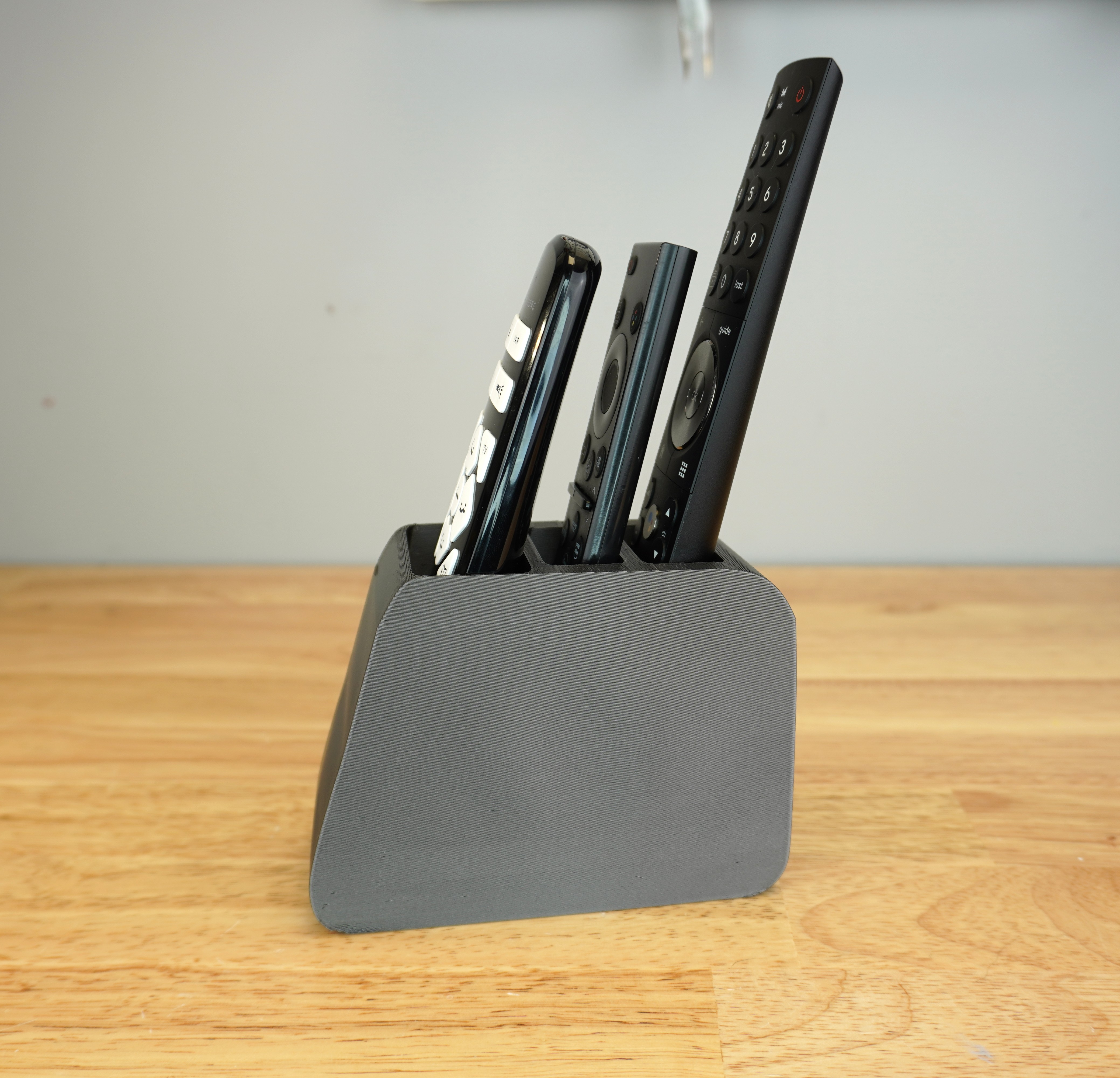 Multi-Remote Desk Organizer