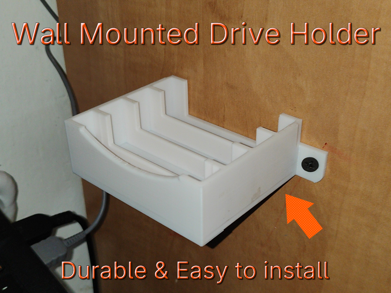 Wall Mounted Drive Holder