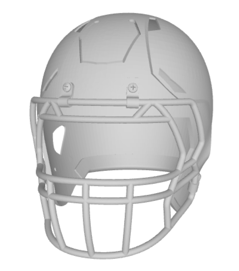 flex football helmet