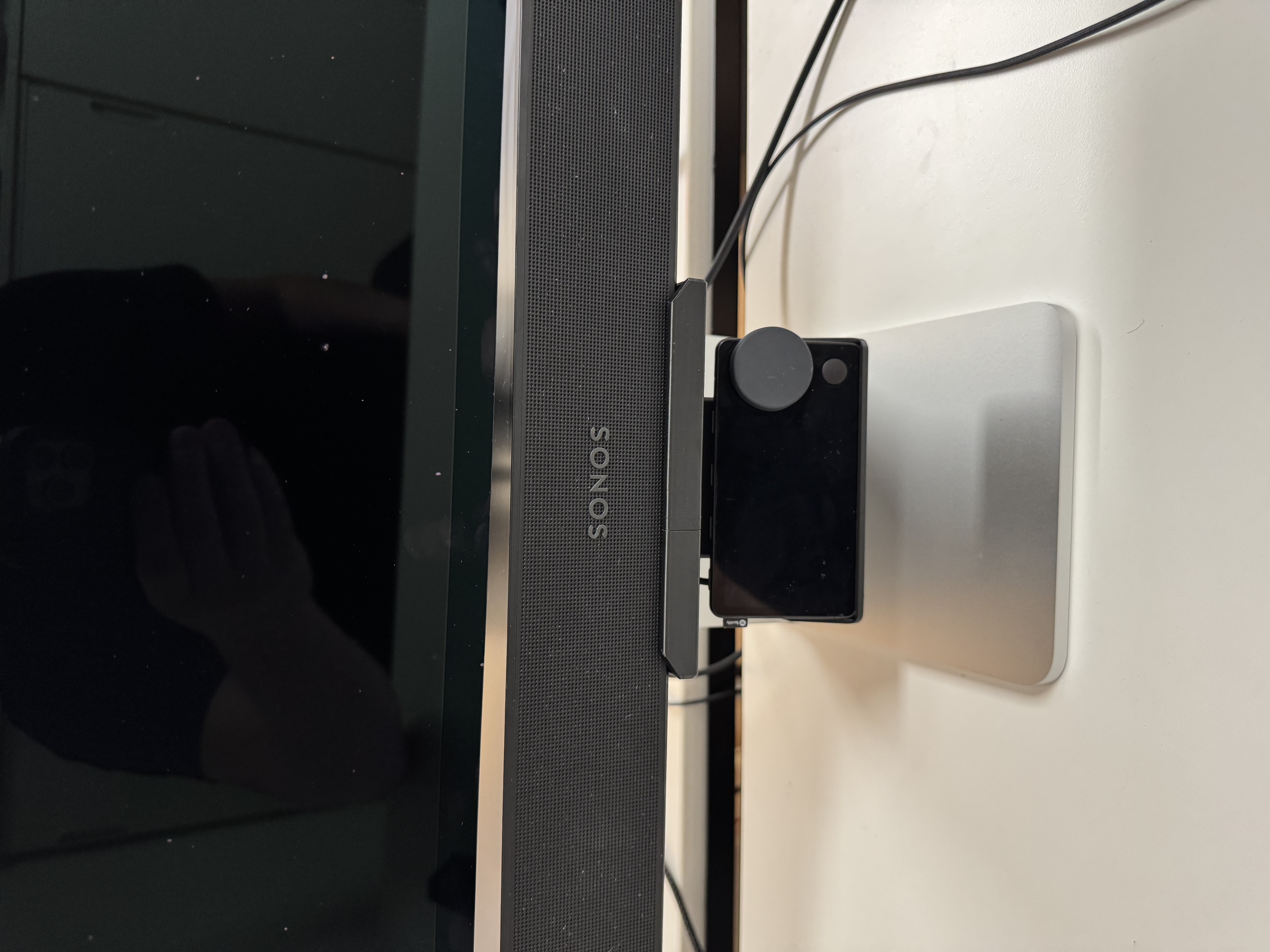Sonos Beam Mount for Apple Studio Display (height-adjustable stand)