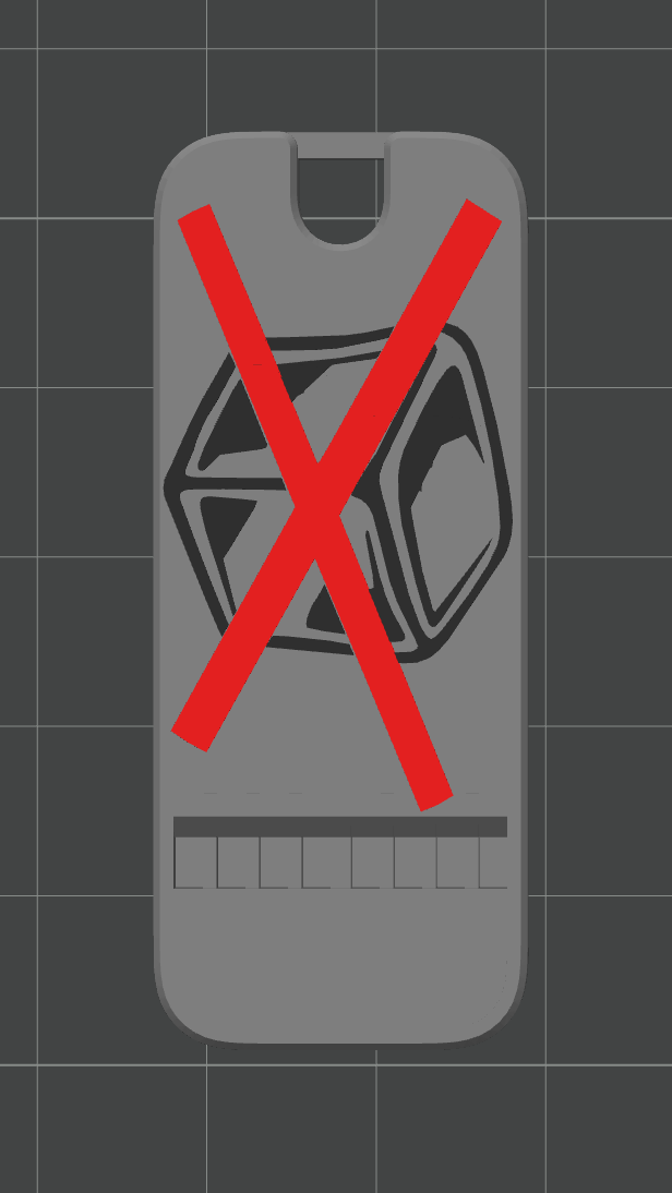 Safety whistle - No Ice