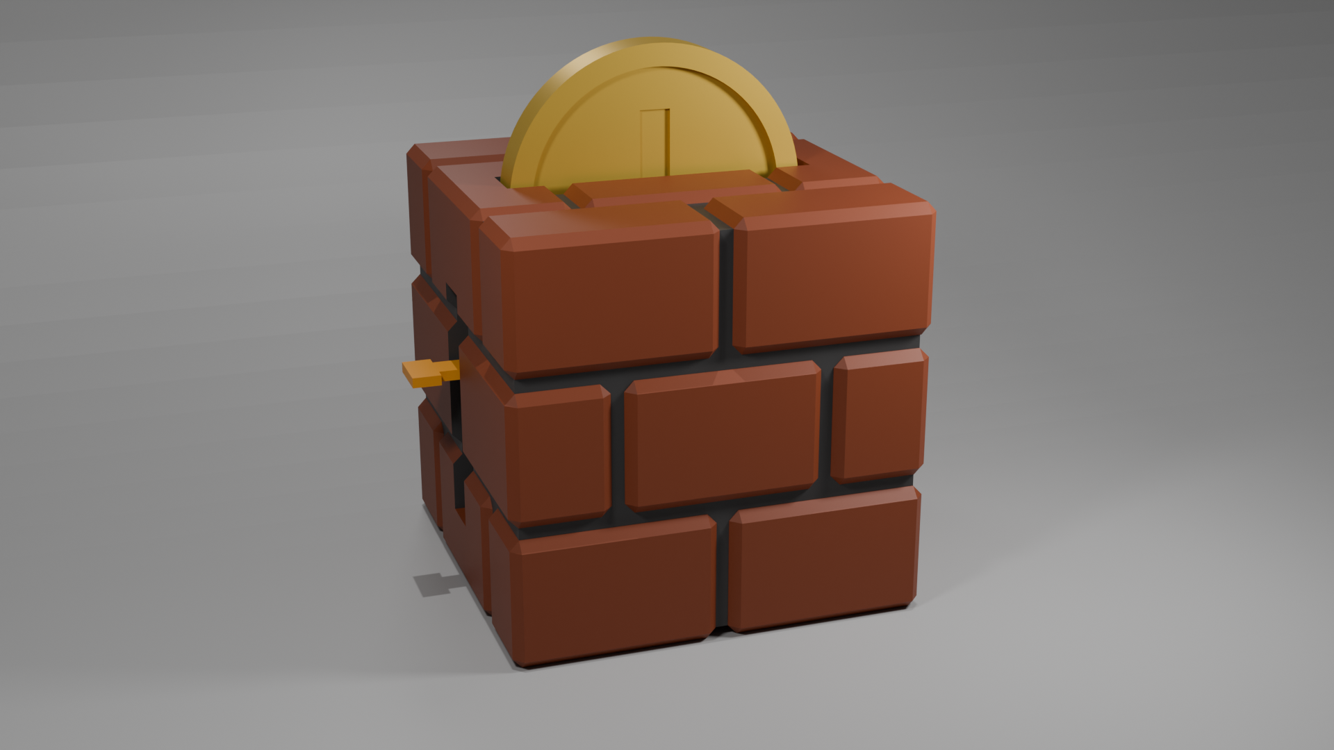 Mario Brick Coin Coaster – Hidden Coin Drink Coaster