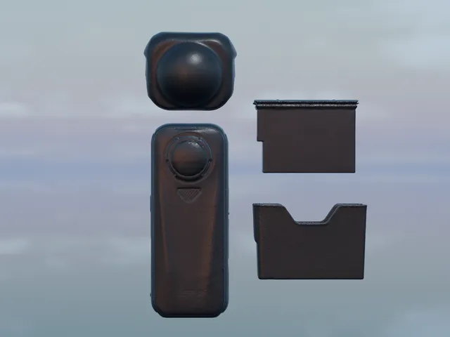 INSTA 360 X4 Air and Accessories 3d Scan