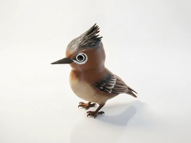 Mockingbird Figurine Animal Collectible 3D Printable