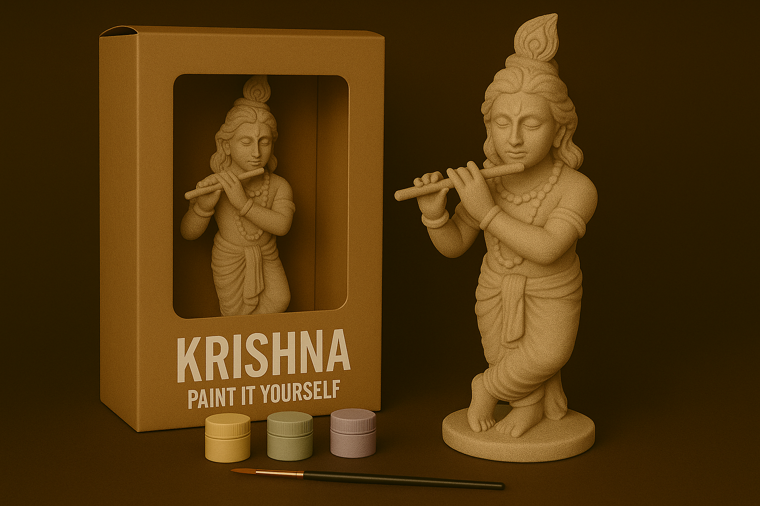 Krishna – Paint-It-Yourself