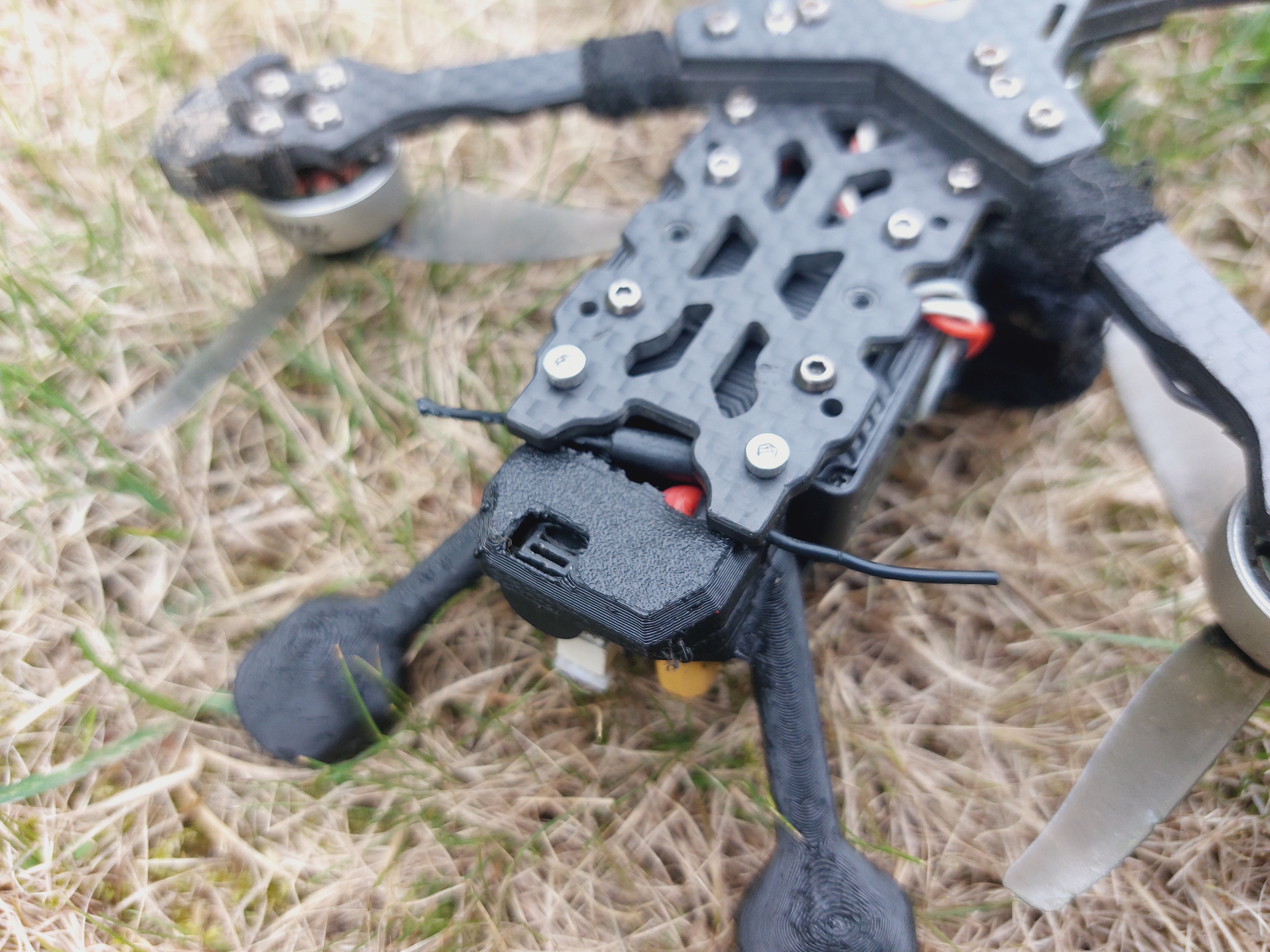 Volador VX3/VX3.5 Walksnail Moonlight Mount with Dual Antenna/Buzzer/XT30 Holder — thumbnail 5