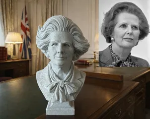 Margaret (Hilda Roberts) Thatcher — Bust