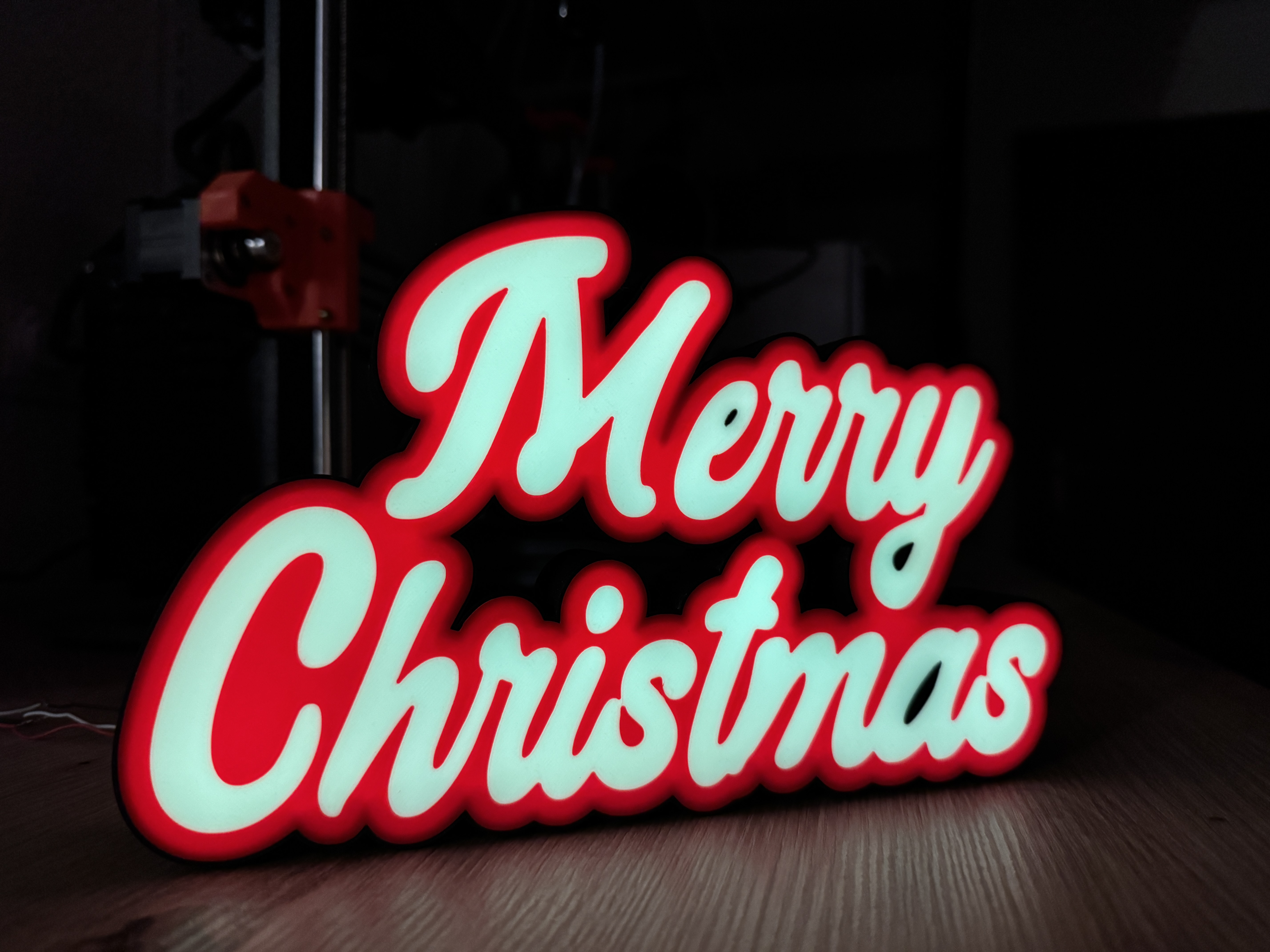 Christmas LED Lamp – WLED/WS2812 Edition