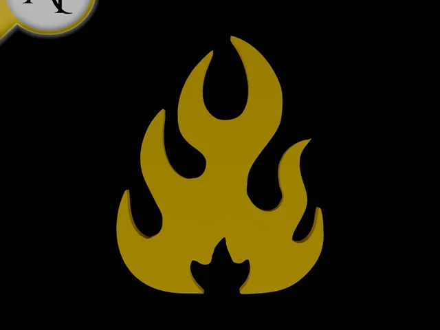 Simple Flame Symbol - 2D Art