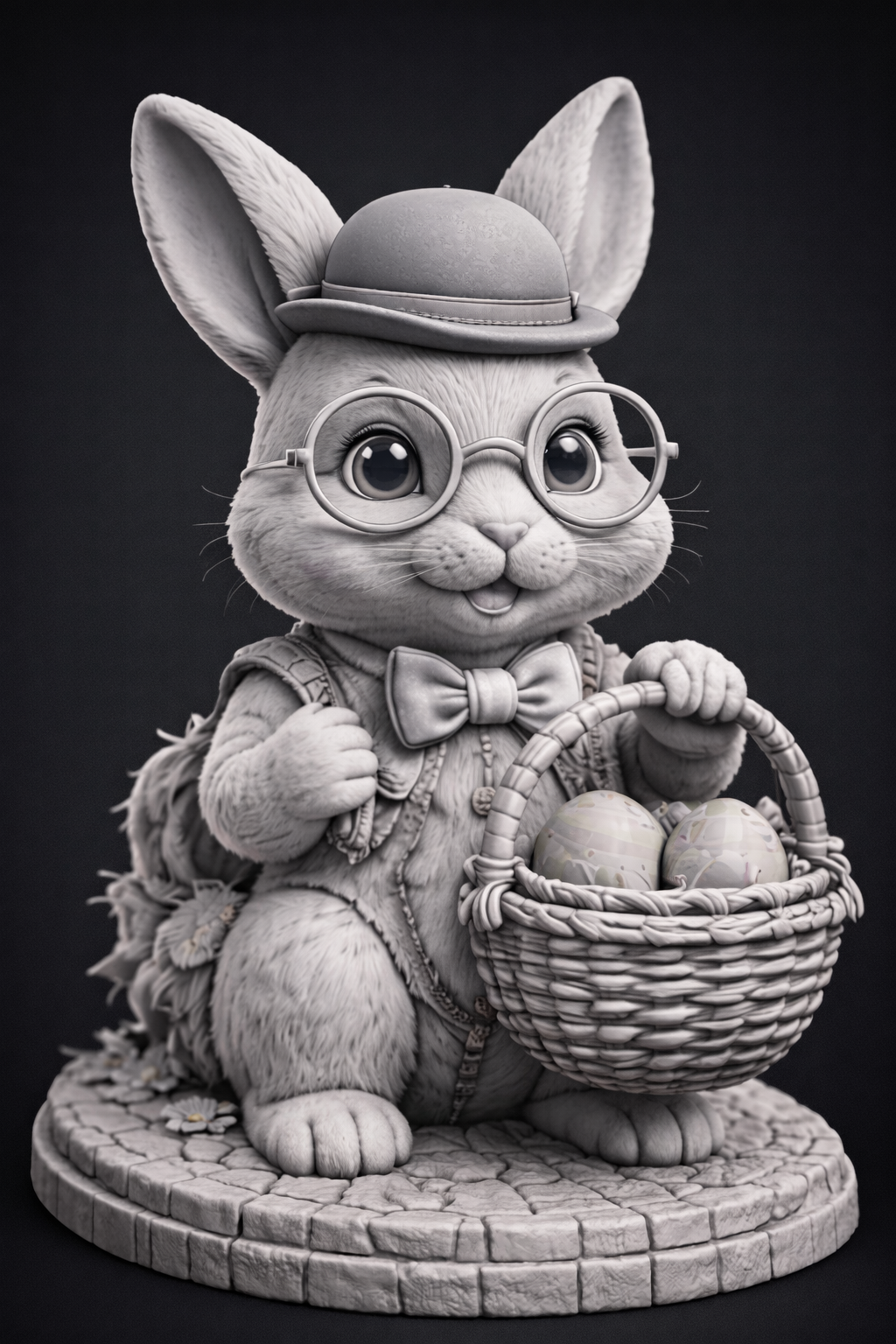 Dapper Bunny with Easter Basket — miniatura 2