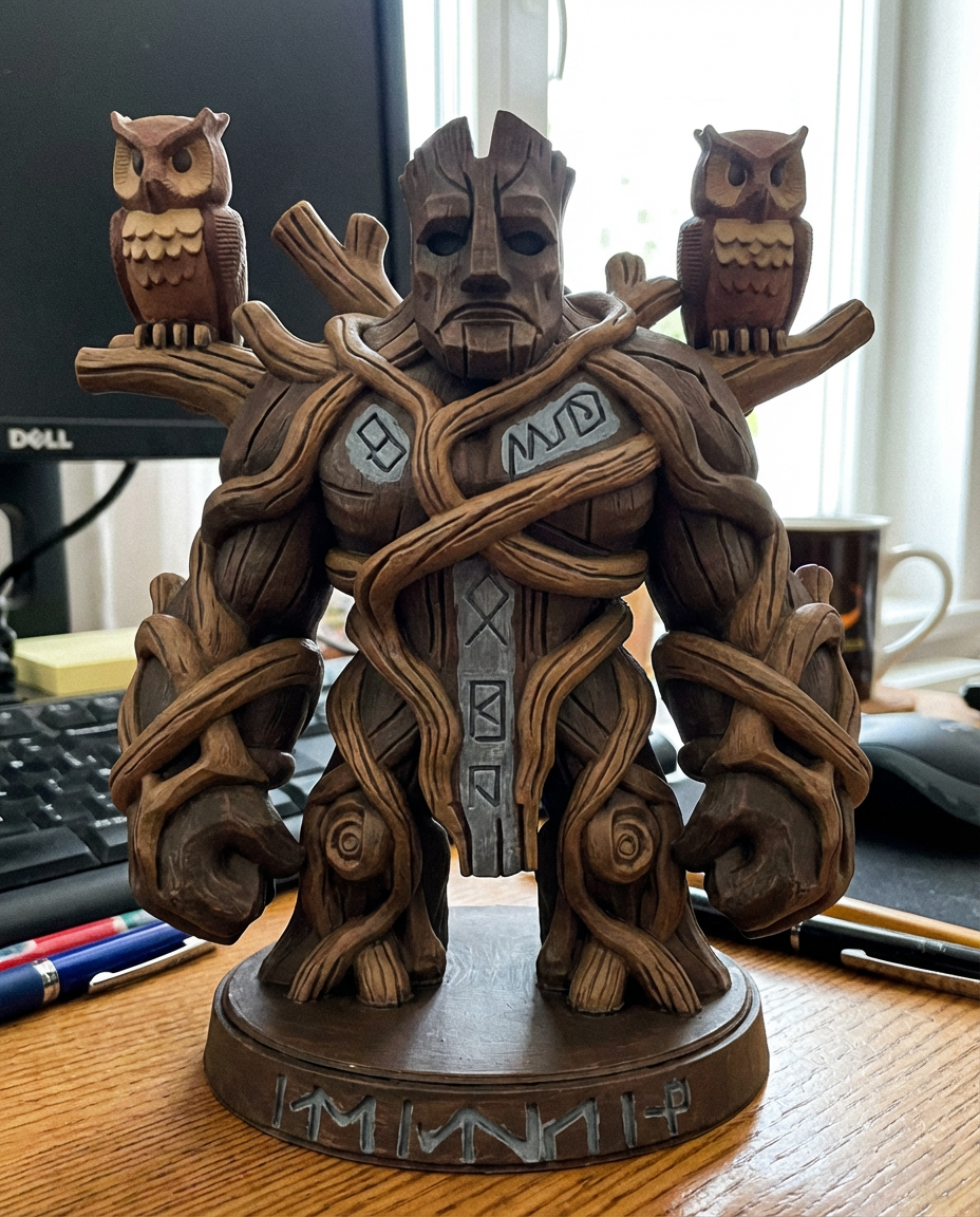 Nordic Treant Forest Guardian | Fantasy RPG Figure
