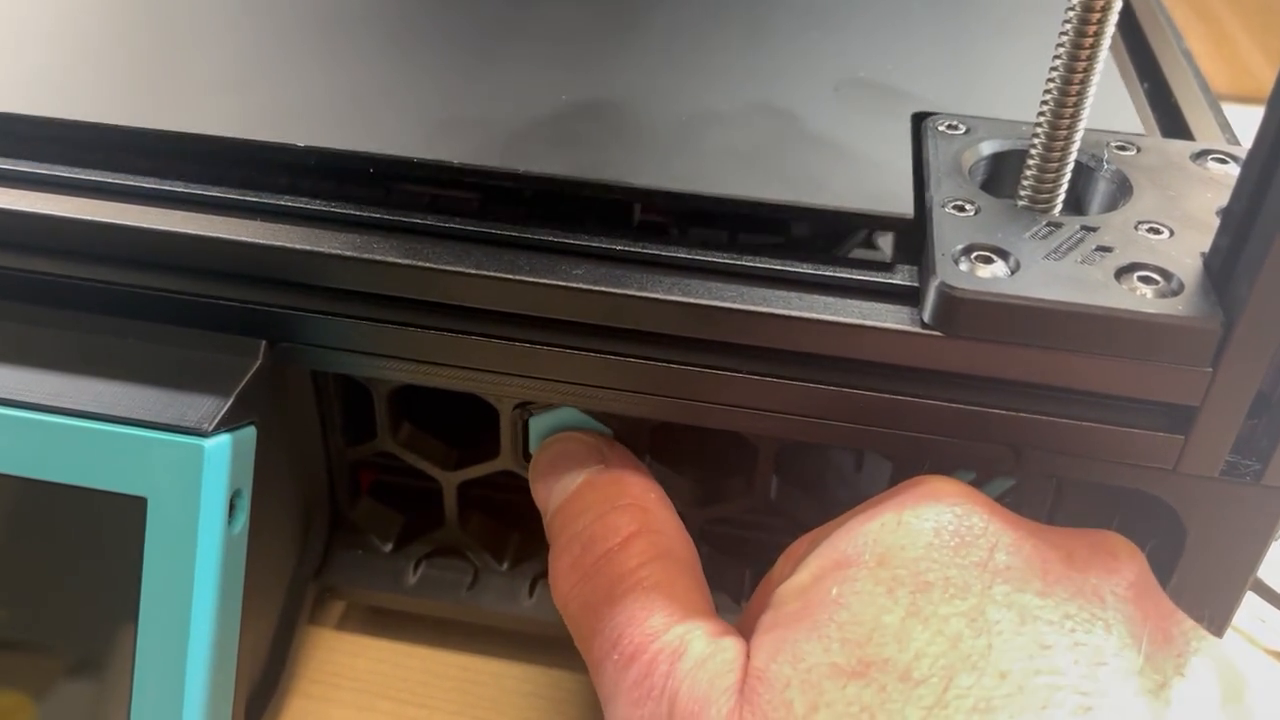 Push-button Deck Panel Lifter for Trident Inverted Electronics Mod