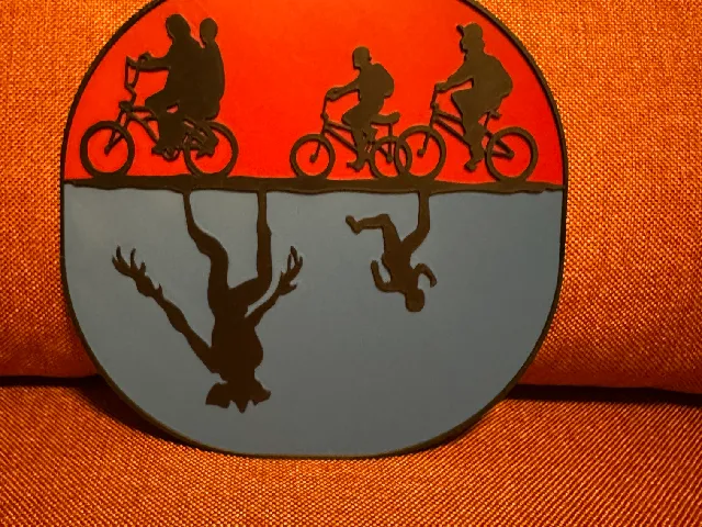 Stranger Things - Upside Down wall logo