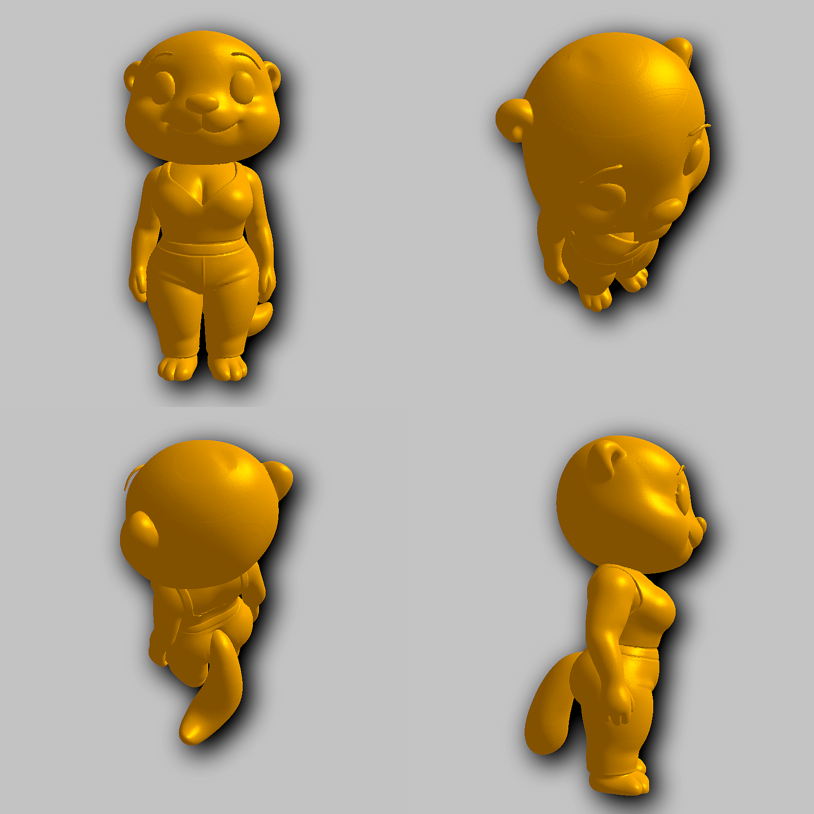 Otter - Humanimals Collection — miniatura 3