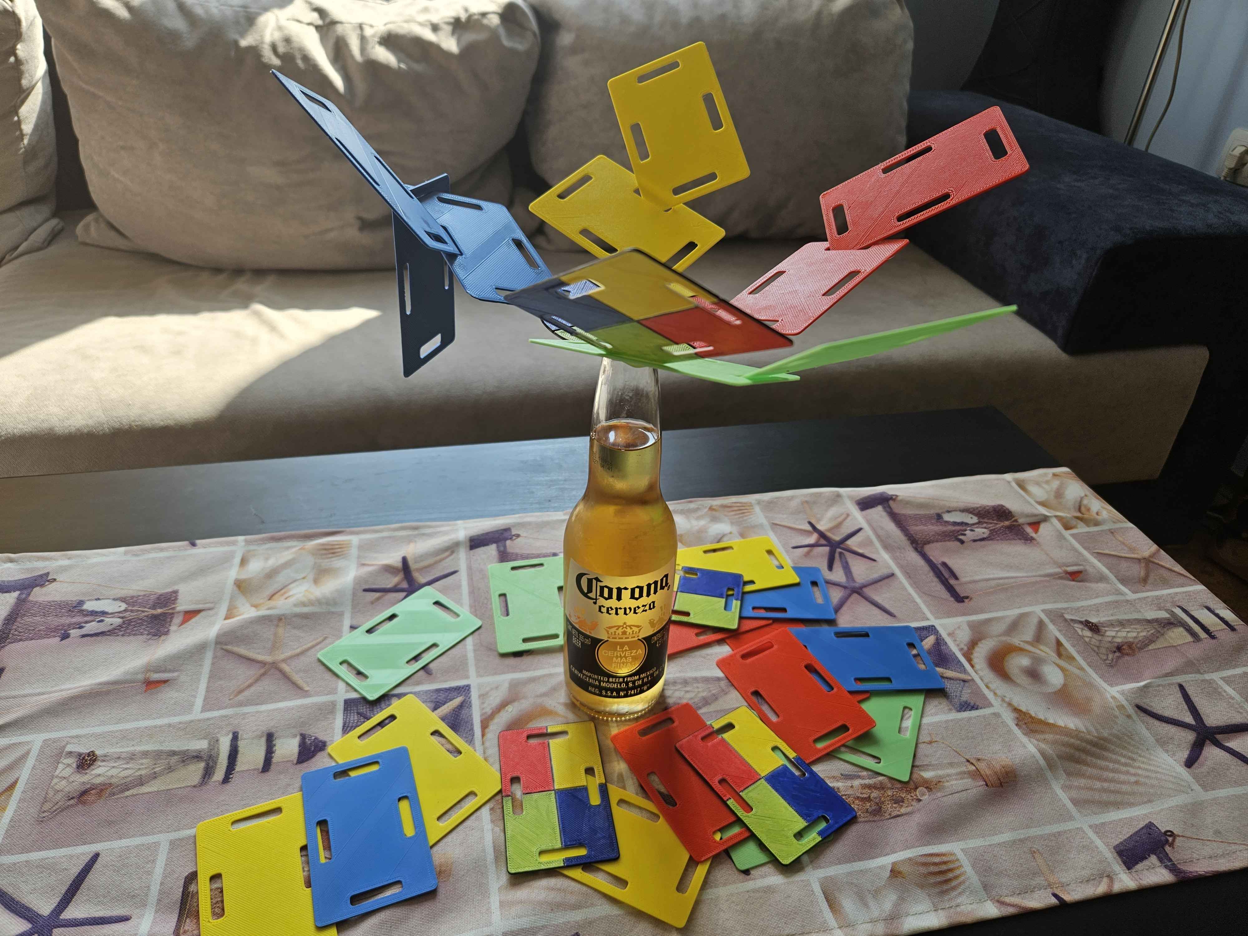 Balancing Cards Game
