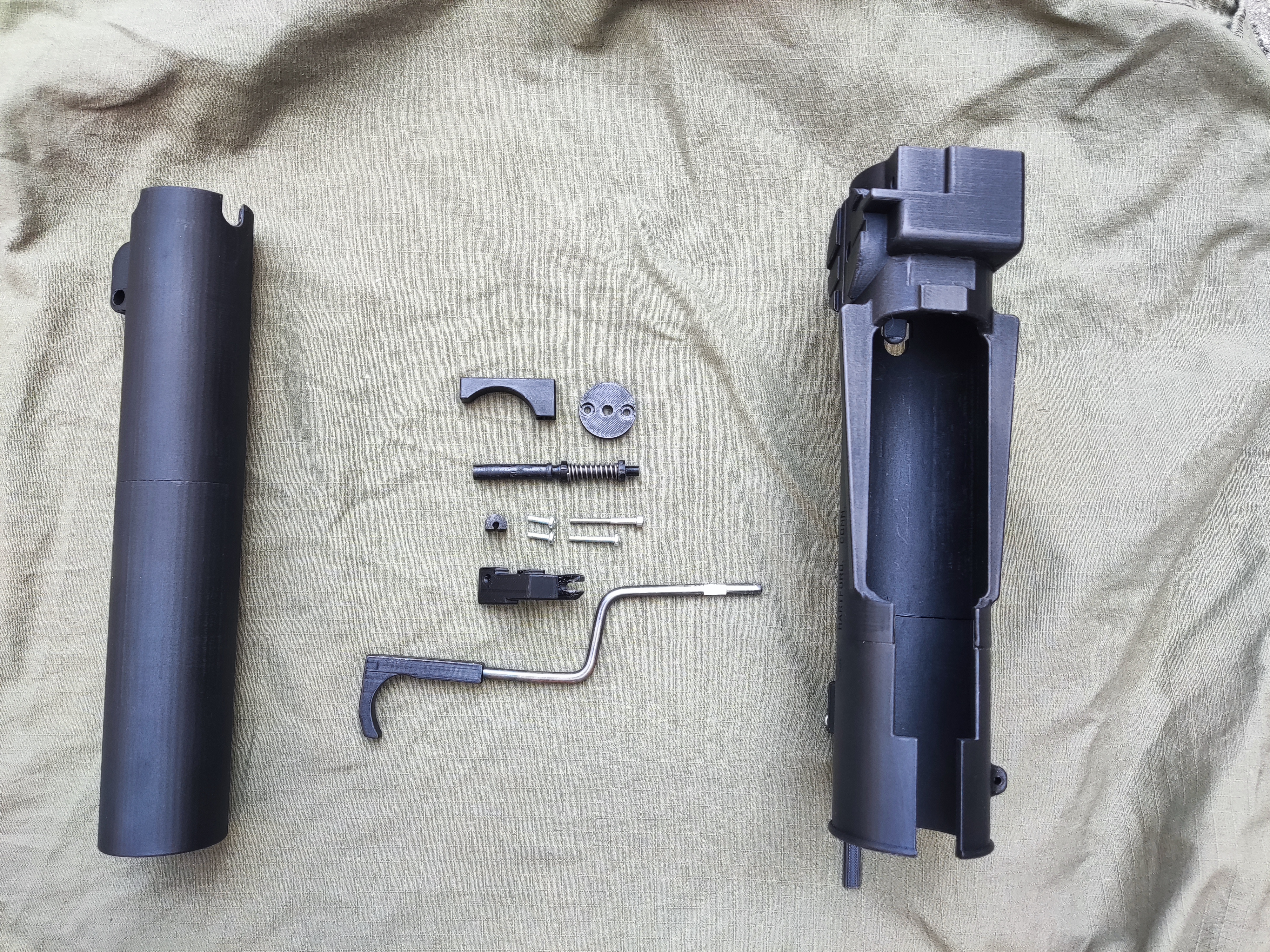 Airsoft 40mm gas grenade launcher Colt xm148 striker parts kit