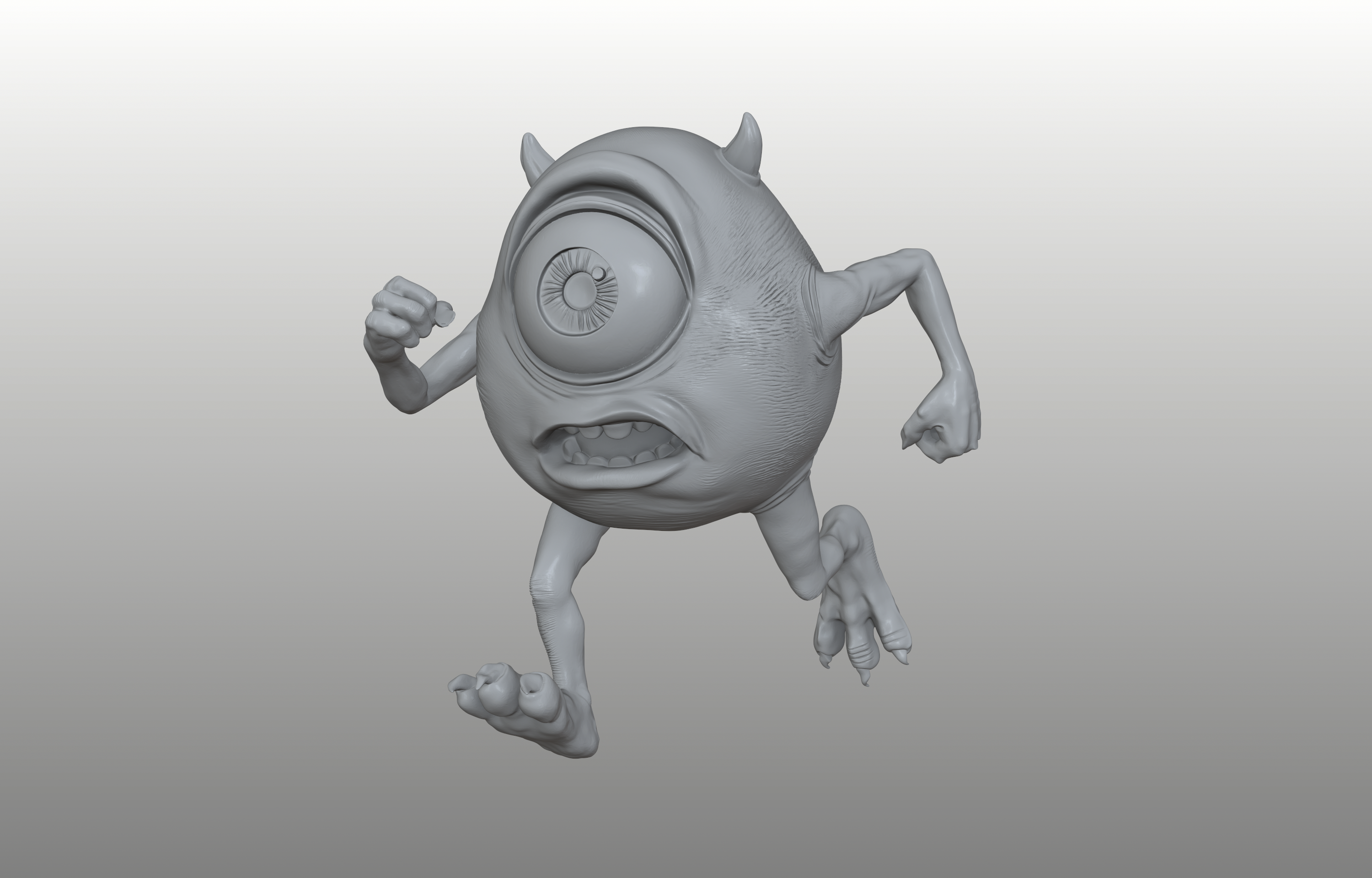 Bob Razowski - One-Eyed Green Monster - Pre-Supported
