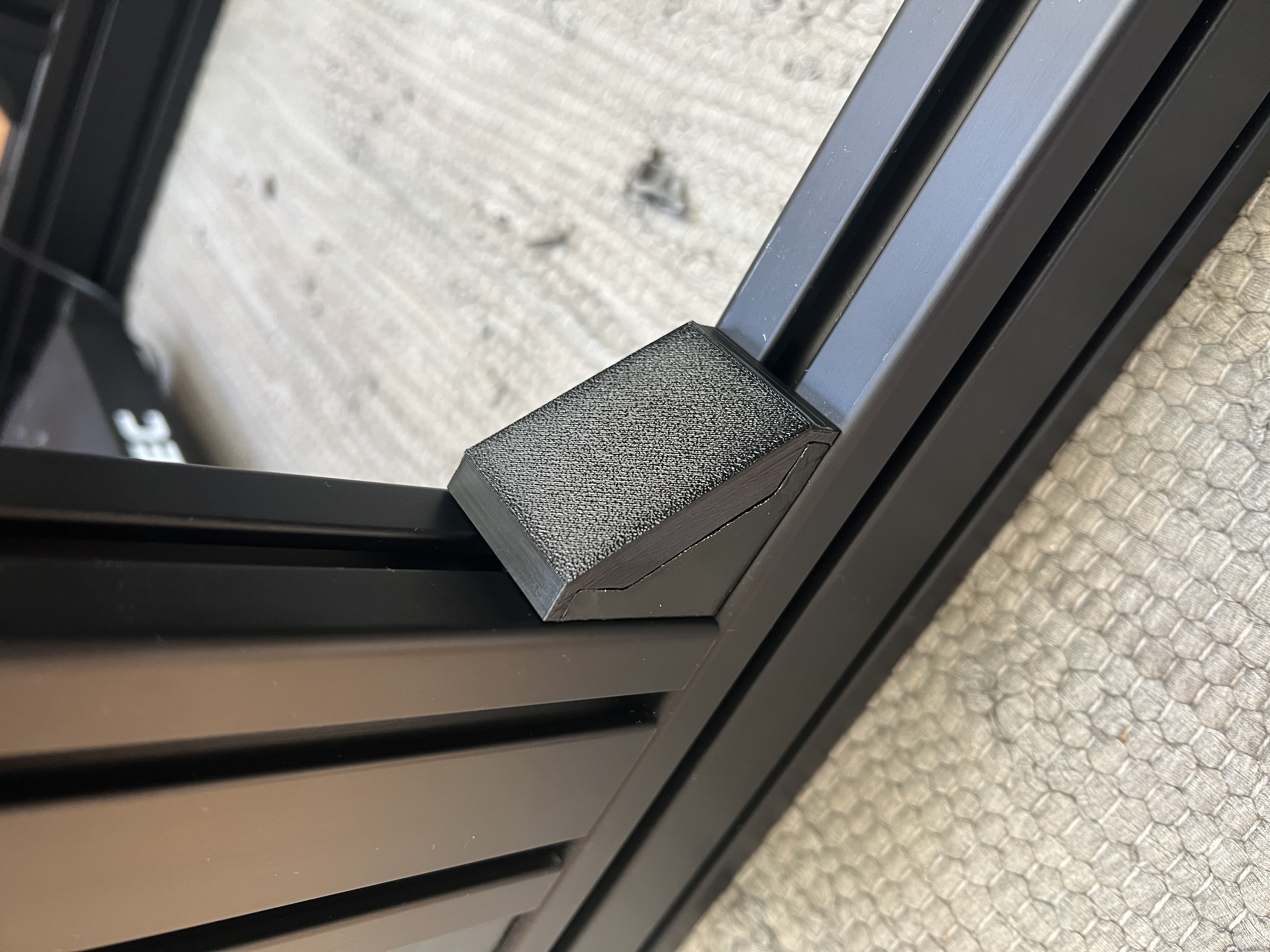Aluprofil 40mm Winkel Abdeckung / Cover