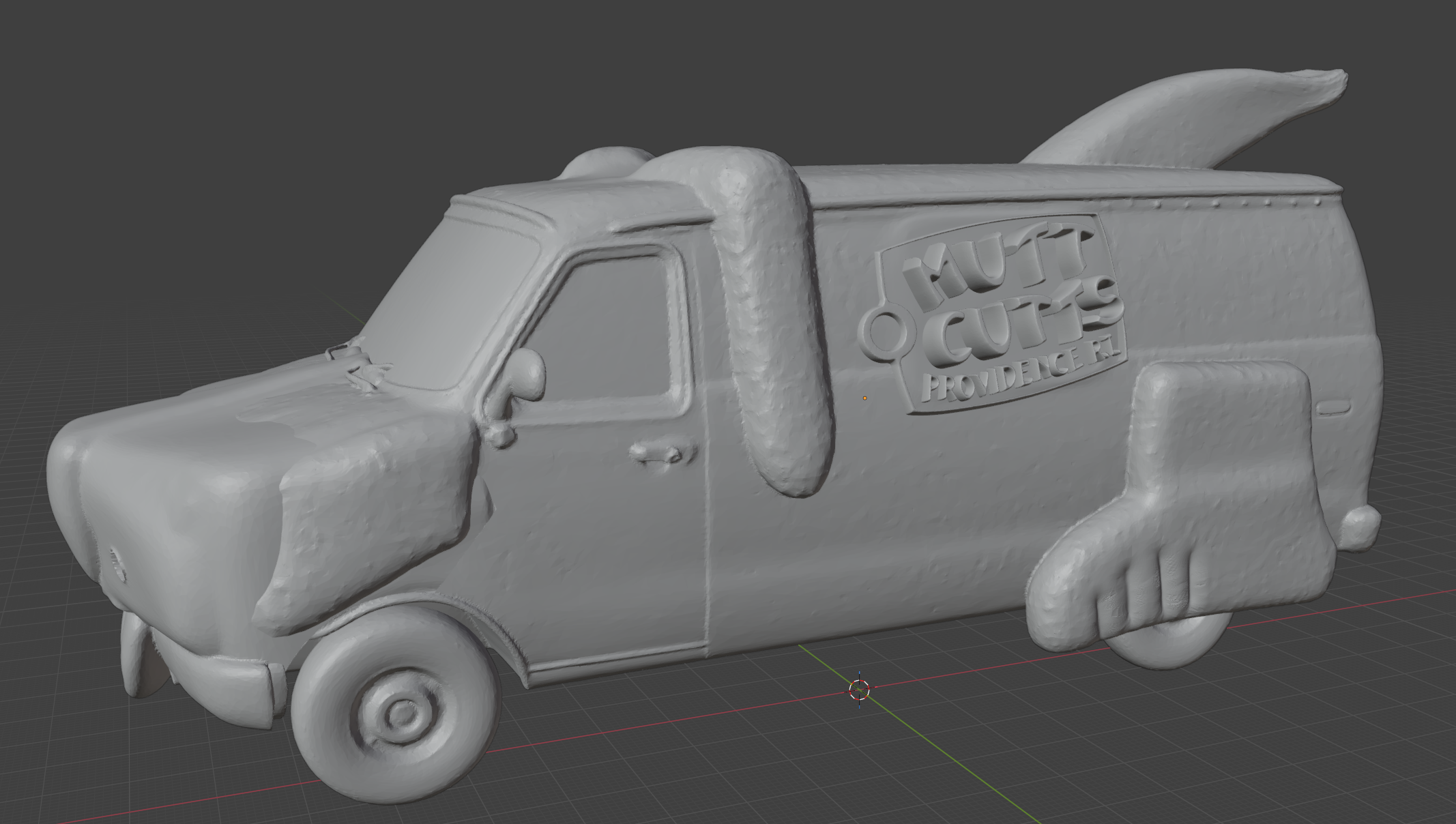 Dumb and Dumber Mutt Cutts Shaggin Wagon