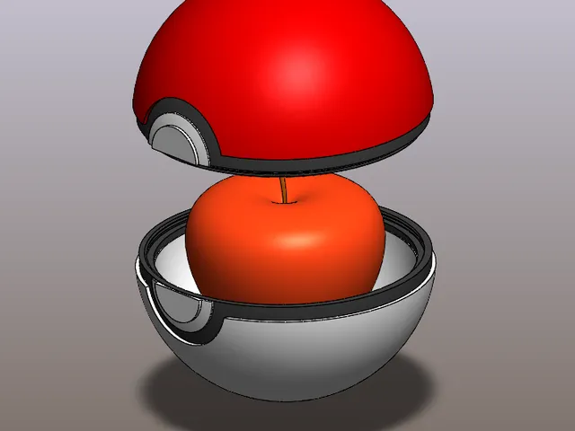 Pokeball Sphere Container
