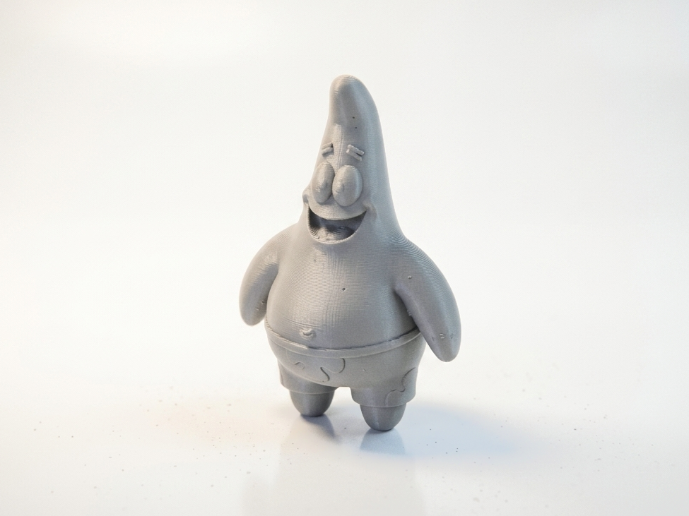Patrick Star Figurine Cartoons 3D Printable