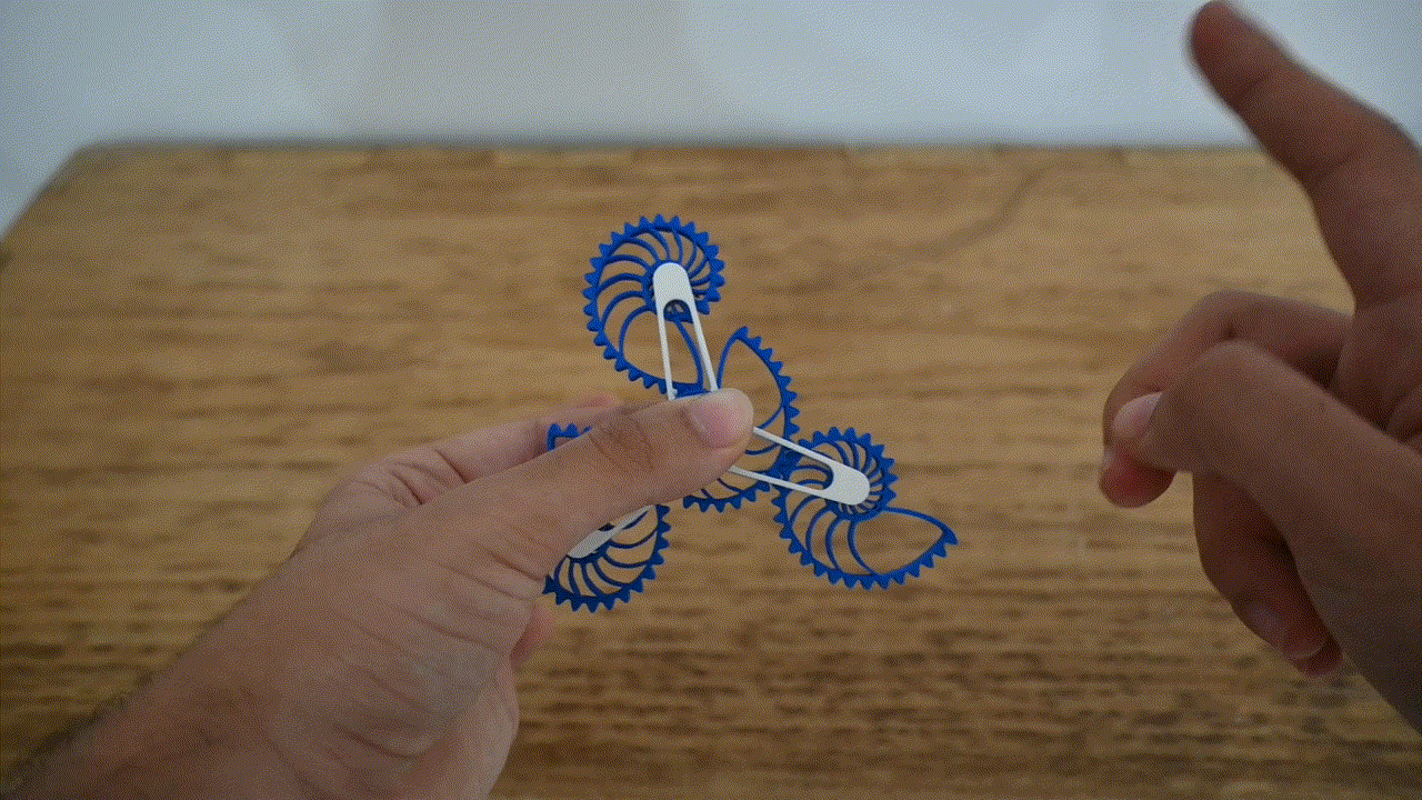 Nautilus gear fidget spinner