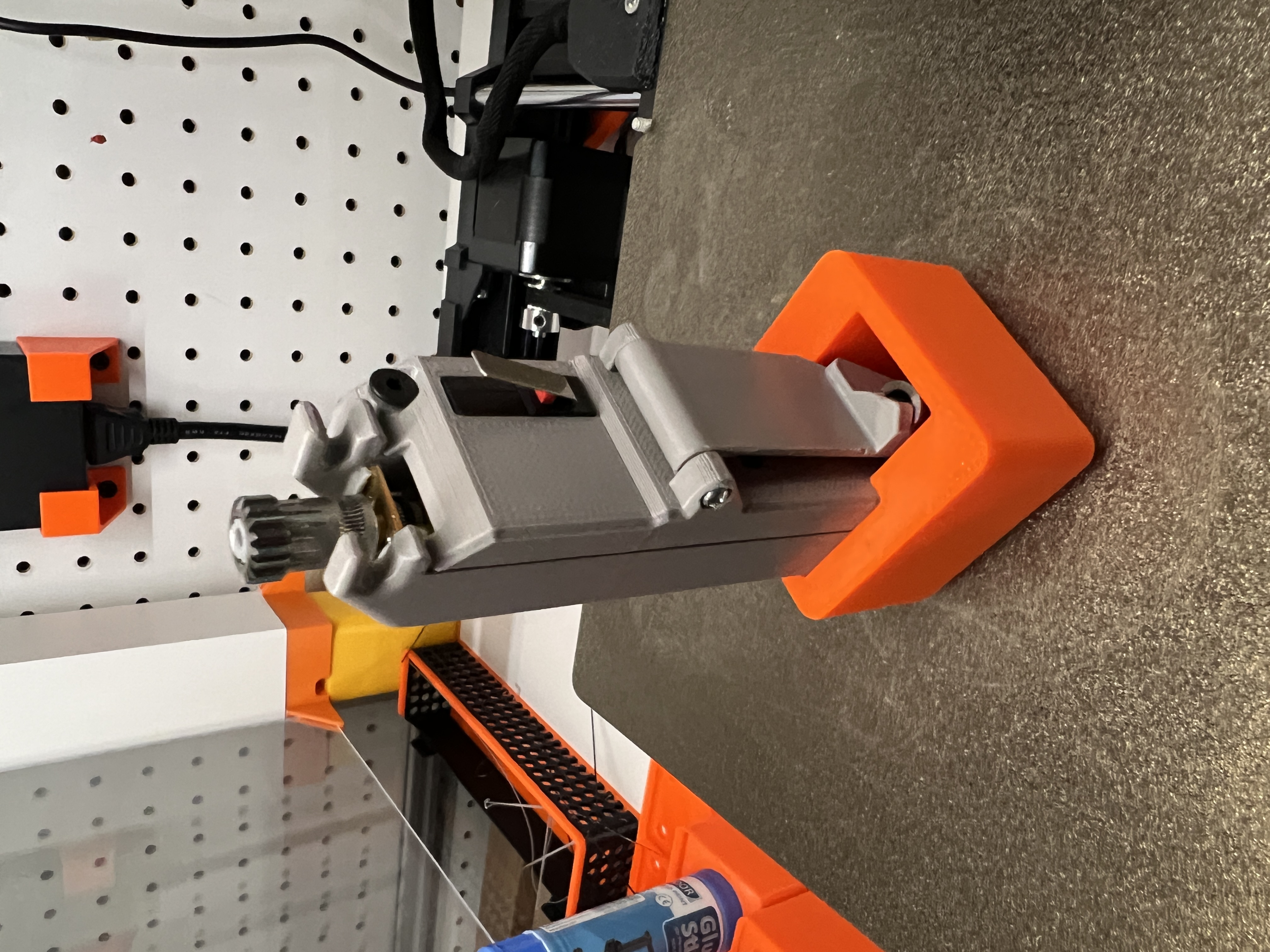 1x1 Gridfinity Holder for the Bowden Speed Loader