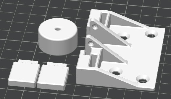 Miniatura 3 do modelo 3D Drawer Brackets