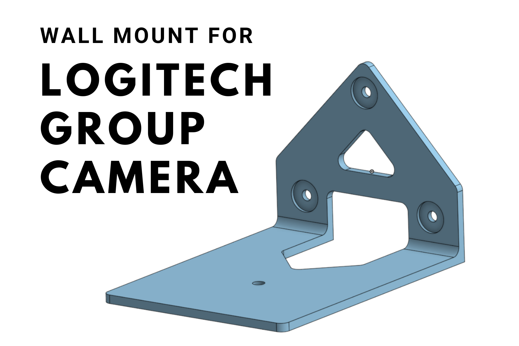 Wall Mount for Logitech Group Camera