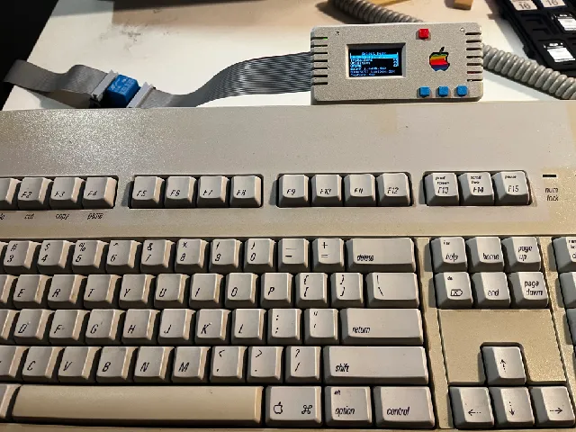 Floppy Emu Apple ][ Case Base for Apple Extended Keyboard