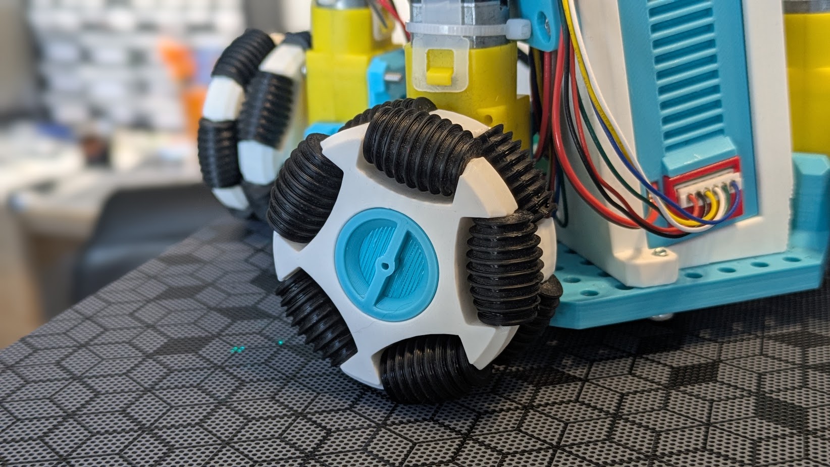 Fully Printed Holonomic Robot Wheels