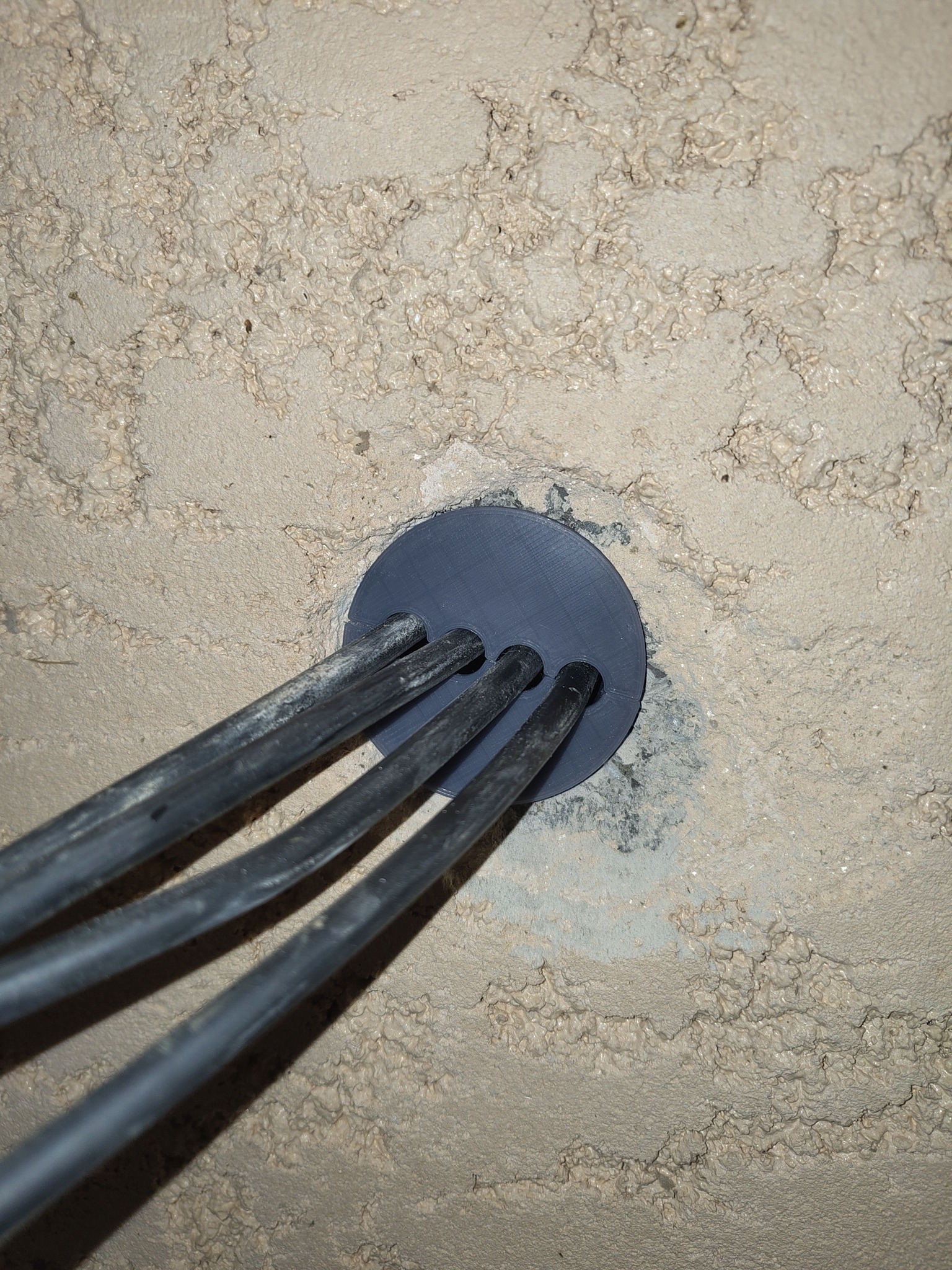 Wall Solar Cable Pass-Through