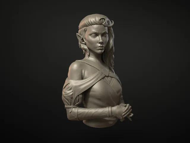 Elflady - Miniature Bust (52 mm)