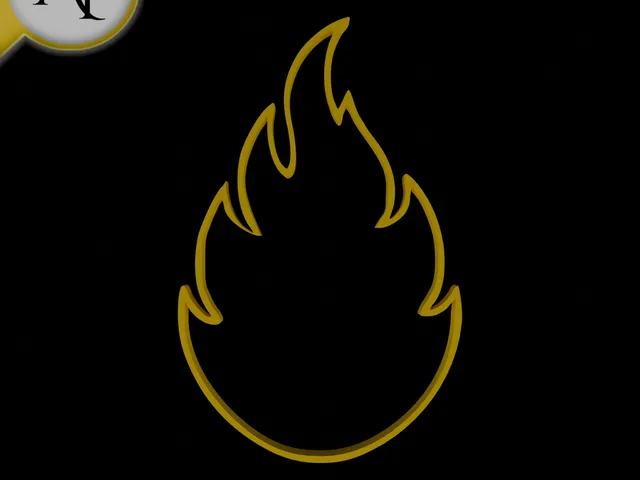 Simple Flame Symbol - 2D Art